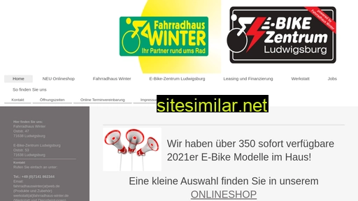 fahrradhaus-winter.de alternative sites