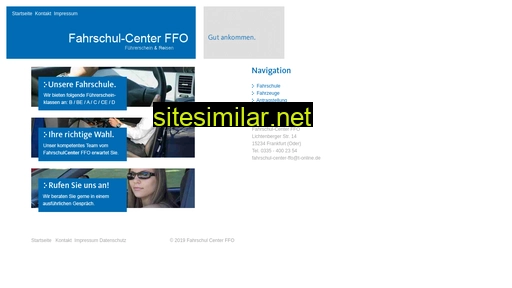 fahrschul-center-ffo.de alternative sites