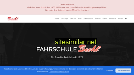 fahrschule-bachl.de alternative sites