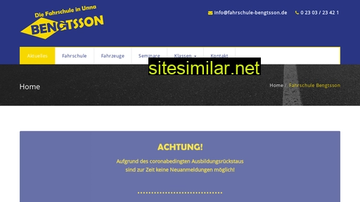 fahrschule-bengtsson.de alternative sites