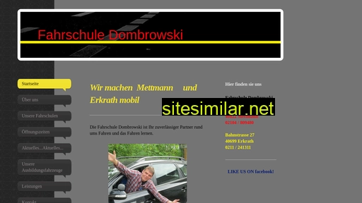 fahrschule-dombrowski.de alternative sites