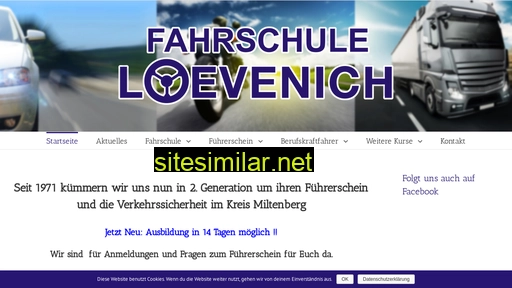 fahrschule-loevenich.de alternative sites