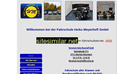 fahrschule-meyerhoff.de alternative sites