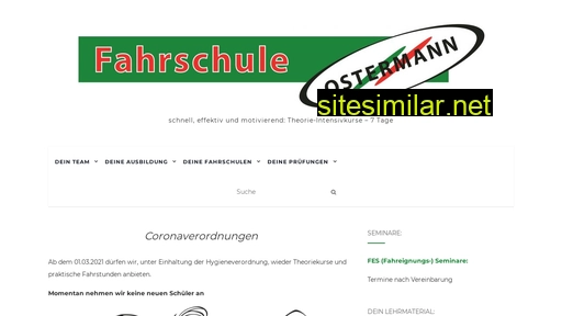 fahrschule-ostermann.de alternative sites