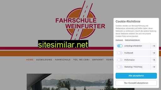 fahrschule-weinfurter.de alternative sites