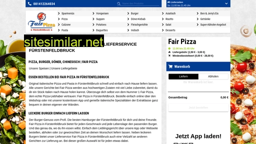 fairpizza-ffb.de alternative sites