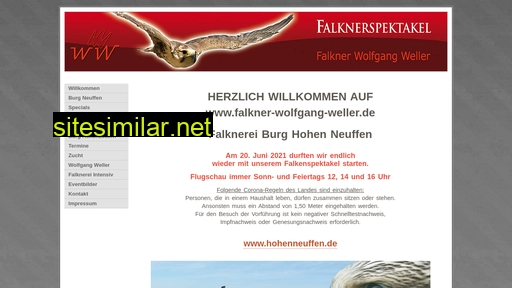 Falknerei-burg-neuffen similar sites
