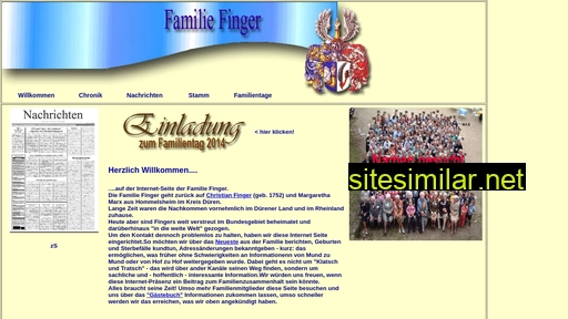 Familiefinger similar sites