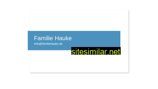 familiehauke.de alternative sites