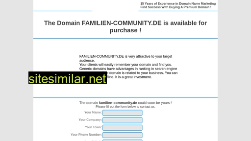 familien-community.de alternative sites