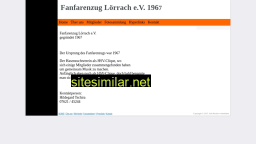 Fanfarenzug-loerrach similar sites
