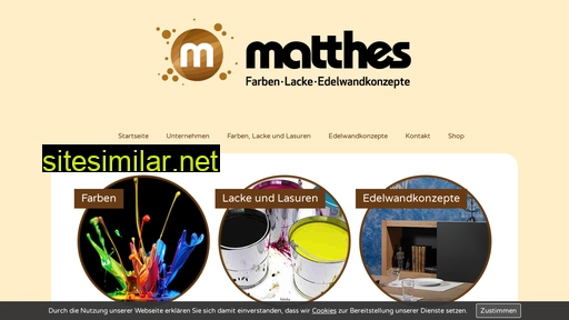 farben-matthes.de alternative sites