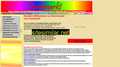 farbmarkt.de alternative sites
