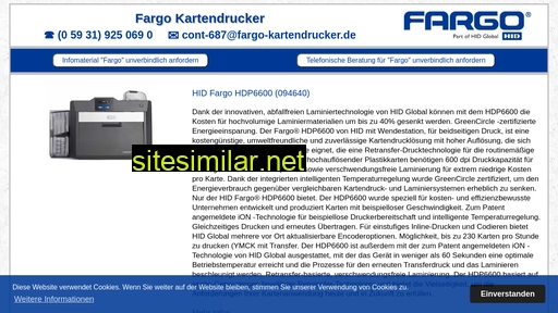 Fargo-kartendrucker similar sites
