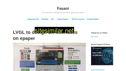 Fasani similar sites