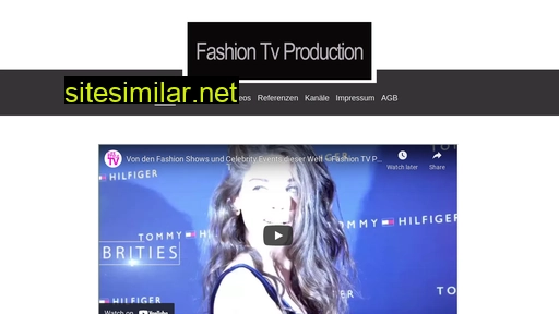 fashion-tv-production.de alternative sites
