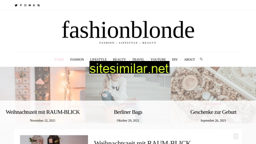 Fashionblonde similar sites