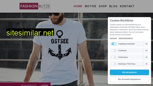 Fashionbutze-shirtdesign similar sites