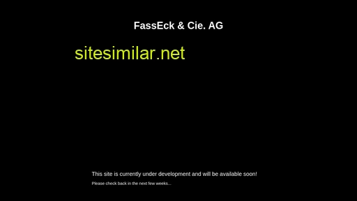 fasseck.de alternative sites
