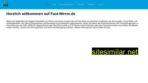 fast-mirror.de alternative sites