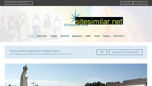 fatima-aktion.de alternative sites