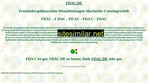 Fdac similar sites
