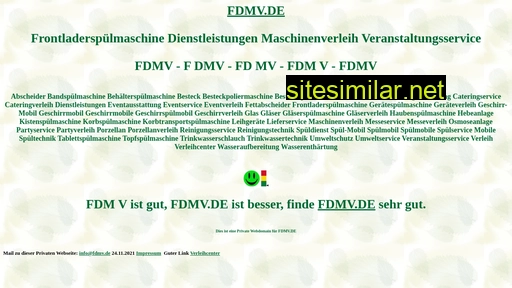 fdmv.de alternative sites
