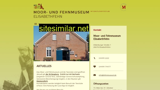 fehnmuseum.de alternative sites