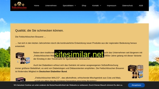 feldschloesschen-brauerei.de alternative sites