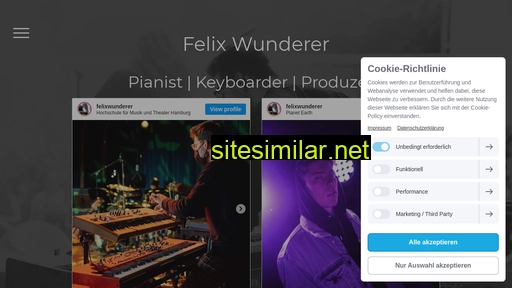 Felixwunderer similar sites