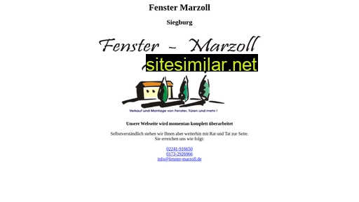 fenster-marzoll.de alternative sites
