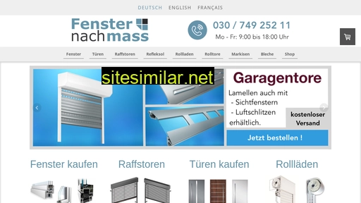 fensternachmass-shop.de alternative sites