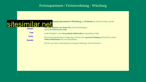 ferienappartment-wuerzburg.de alternative sites