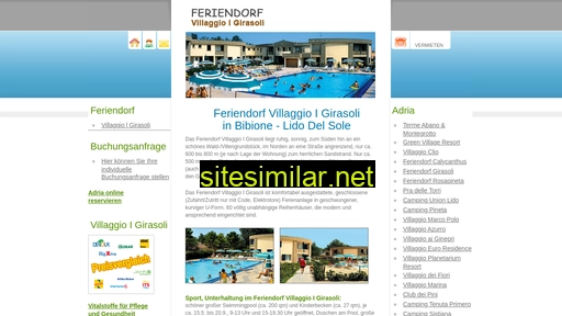 feriendorf-villaggio-i-girasoli.de alternative sites