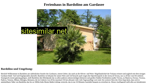 Ferienhaus-bardolino similar sites