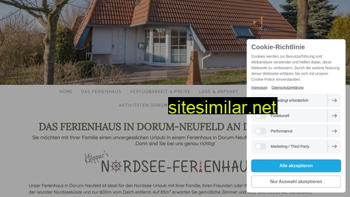 ferienhaus-dorum-nordsee.de alternative sites