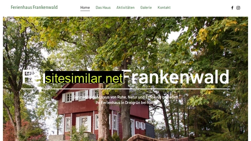 ferienhaus-frankenwald.de alternative sites