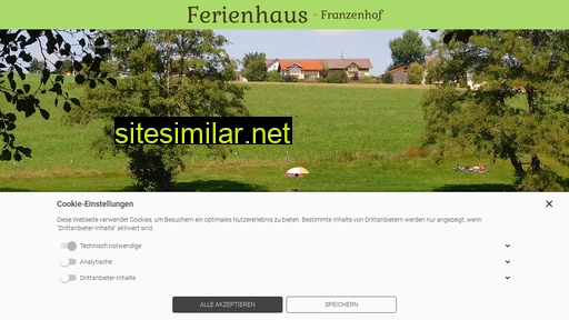 ferienhaus-franzenhof.de alternative sites