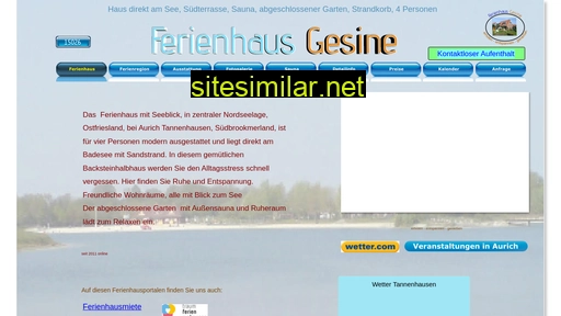 Ferienhaus-gesine-info similar sites