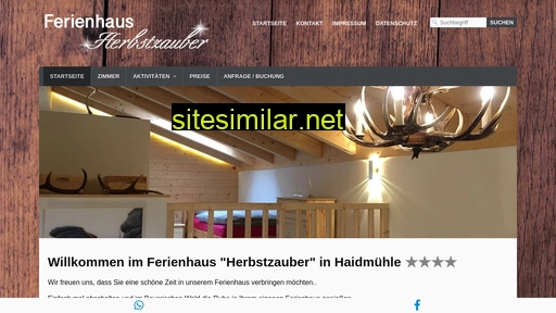 ferienhaus-haidmuehle.de alternative sites