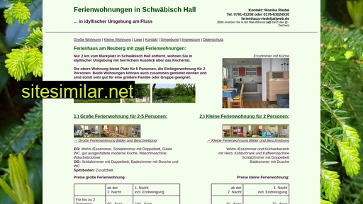 ferienhaus-hohenlohe.de alternative sites