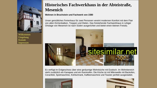 Ferienhaus-mesenich similar sites