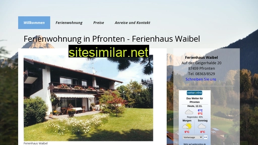 ferienhaus-waibel.de alternative sites