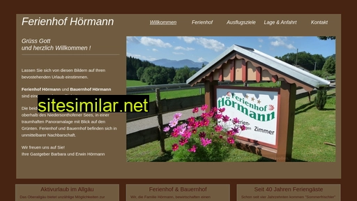 ferienhof-hoermann.de alternative sites