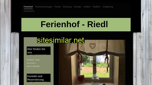 ferienhof-riedl.de alternative sites