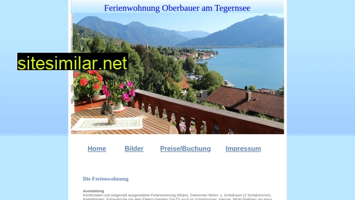 Ferienwohnug-oberbauer similar sites