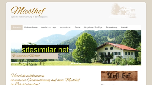 ferienwohnung-berchtesgaden-mieslhof.de alternative sites
