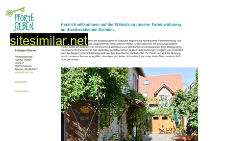ferienwohnung-dalheim.de alternative sites
