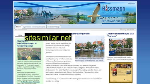 ferienwohnung-nordsee-neuharlingersiel-kissmann.de alternative sites