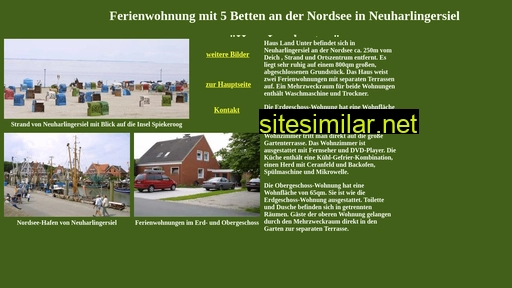 Ferienwohnung-nordsee-neuharlingersiel similar sites
